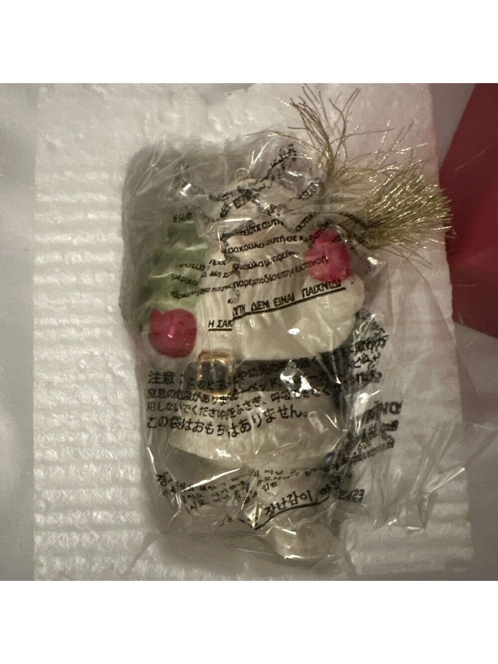 (2) Lenox Santa Ornament 2017 Very Merry 3" Porcelain Christmas Holiday 856361 - Picture 4 of 6